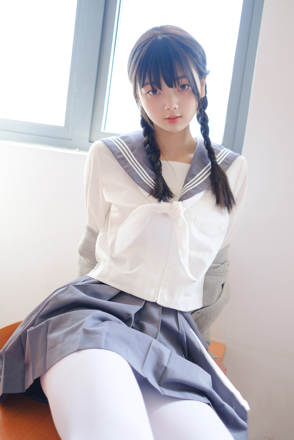 稚乖画册 晴空-03 【71P1V】春季JK制服